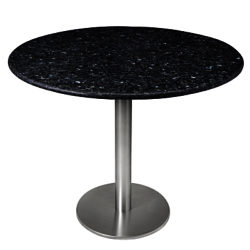 HND Ingrid 2 Seater Granite Dining Table Blue Pearl